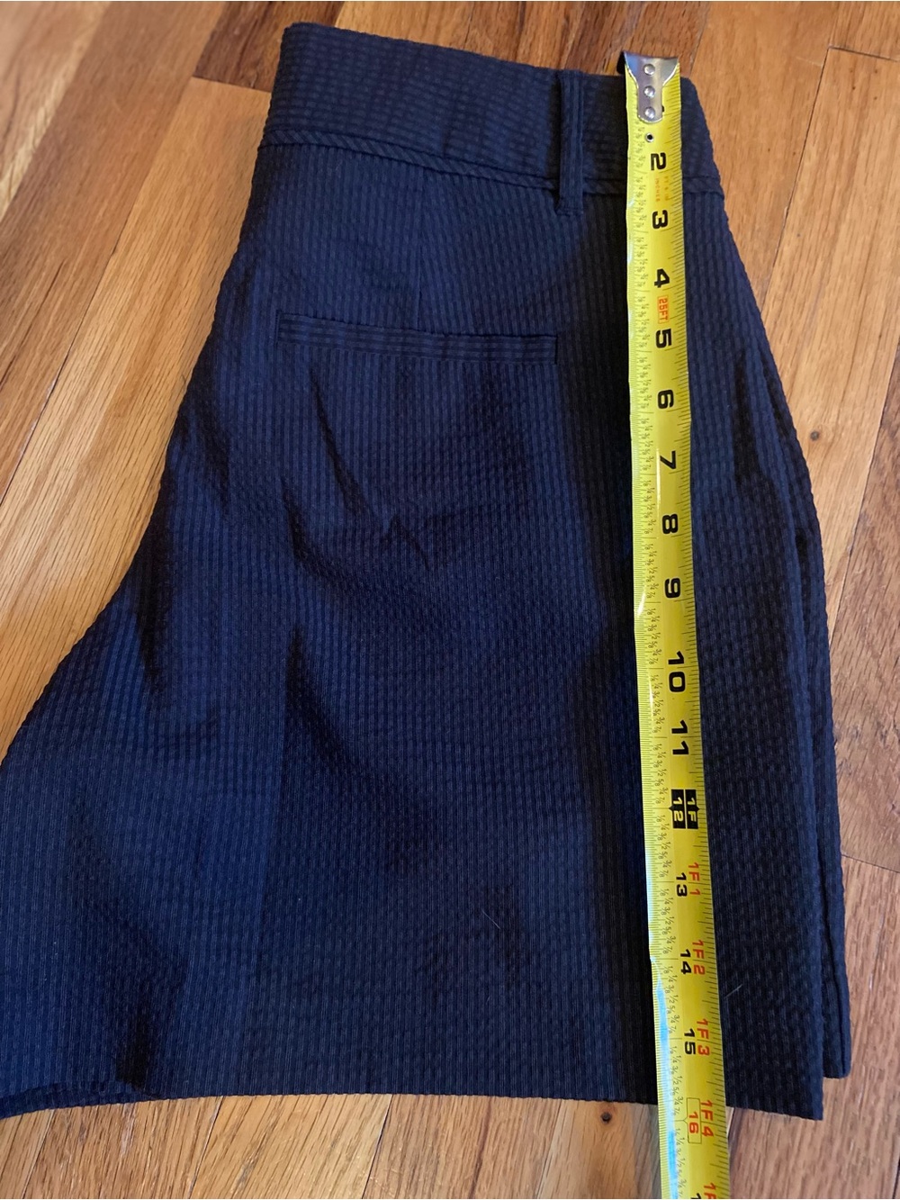Elle Black Textured Women’s Shorts - Picture 5 of 6